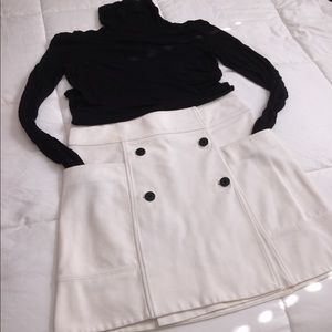 Diane Von Furstenberg Classic button up skirt